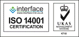 Interface NRM ISO14001 logo