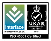 Interface NRM ISO45001 logo